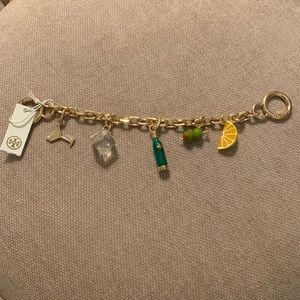 Tory Burch Martini Key Chain